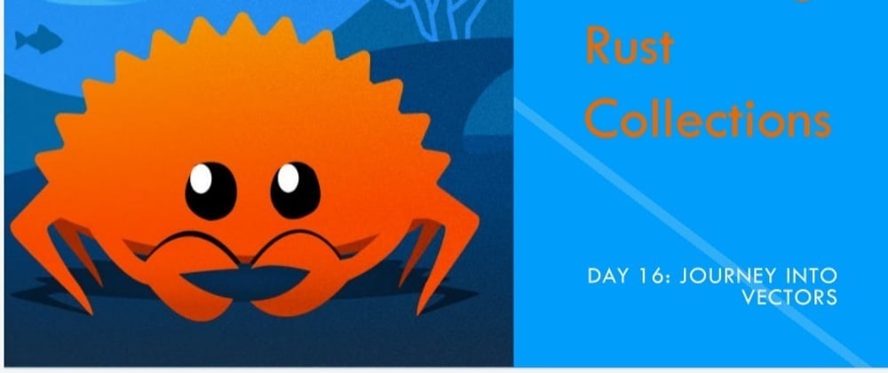 Cover image for Day 16: Journey into Rust Collections - Mastering the Vector