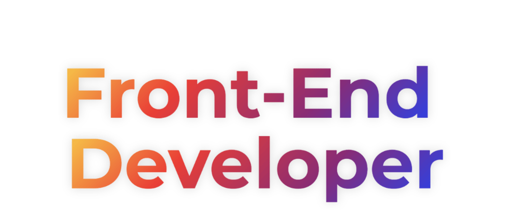 Cover image for Dev: Front-end