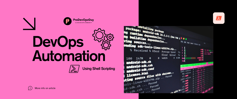 Cover Image for DevOps Automation with Shell Scripting 🚀