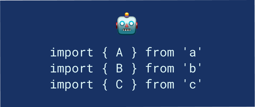 Cover image for Automatic import sorting with ESLint