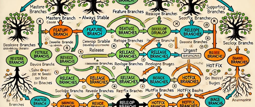 Cover image for Mastering Git-flow development approach: A Beginner’s Guide to a Structured Workflow