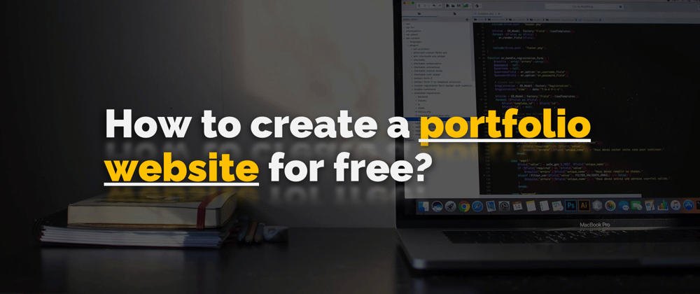 Cover image for How to create a portfolio website for free?