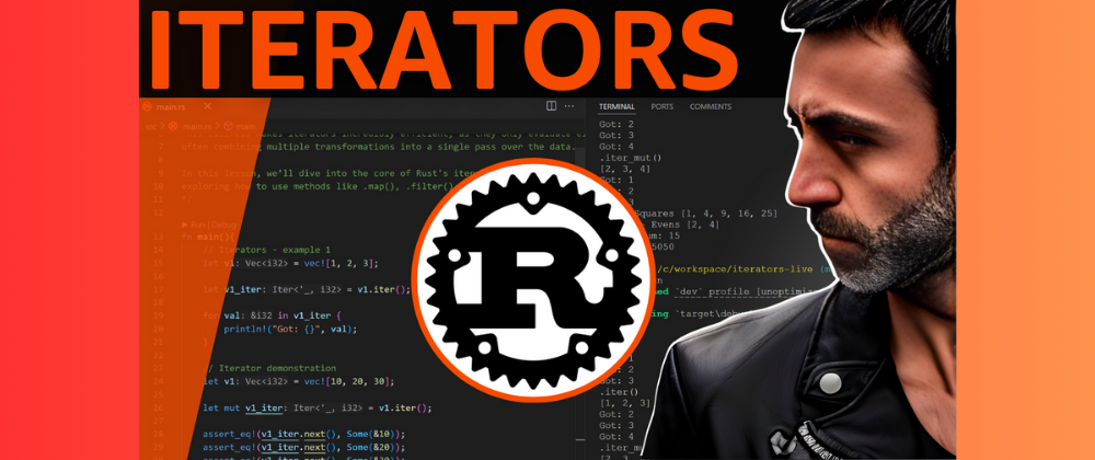 Iterators in Rust - Map, Filter, Reduce - DEV Community