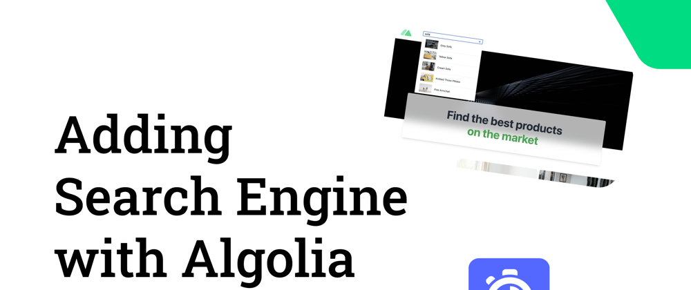 Cover image for #3 Building Headless Commerce - Adding Search Engine with Algolia