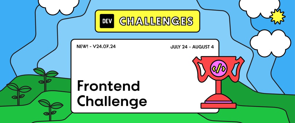 Cover image for Join us for the next Frontend Challenge: Recreation Edition