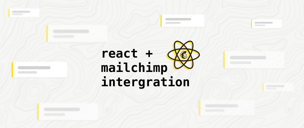 Cover image for Create an email list with React + Mailchimp