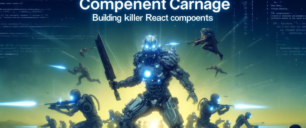 Cover image for Component Carnage: Building Killer React Components