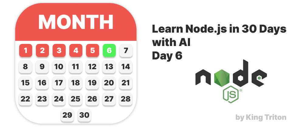 Cover image for Learning Node.js in 30 Days with AI - Day 6