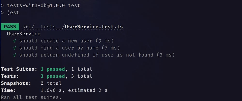 Cover image for Como Escrever Testes Unitários para Serviços Backend com Dependências de Banco de Dados Usando SQLite In-Memory