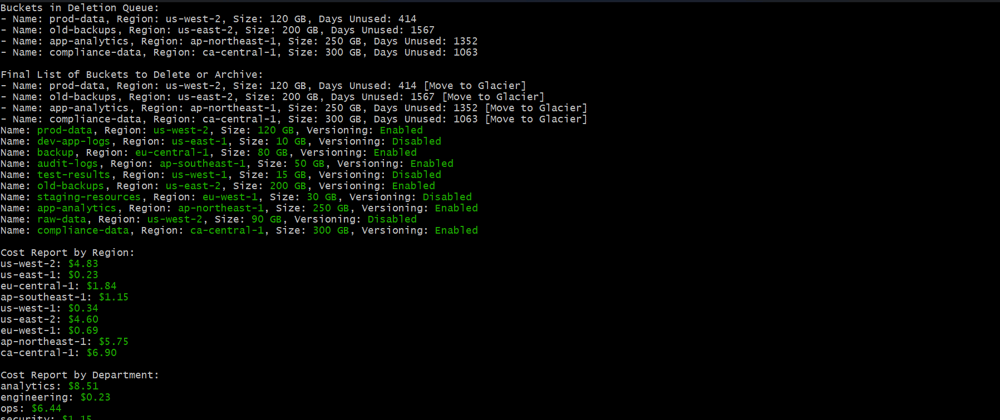 Advanced AWS S3 Bucket Metadata Manipulation