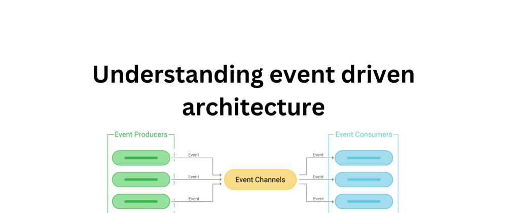 Cover image for Understanding event driven architecture