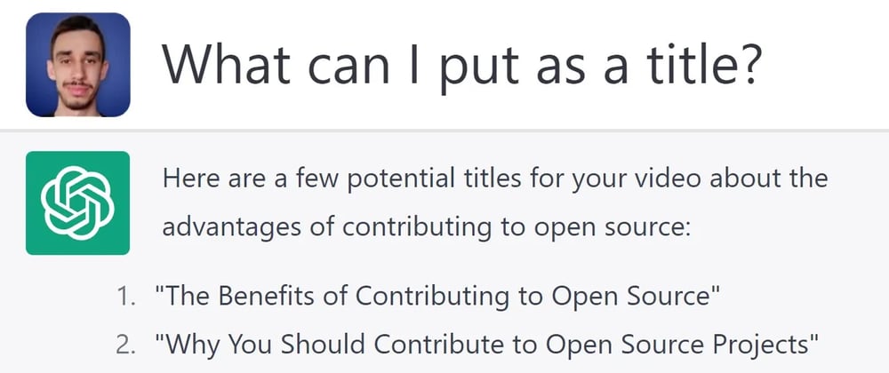 Cover image for Chat GPT wrote THIS | The Power of Open Source: How Your Contributions Can Make a Difference