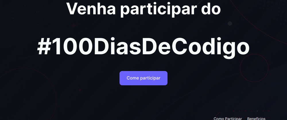 100 Dias de código: Meu log diário!