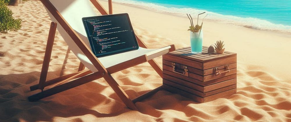 Cover image for Coding On the beach