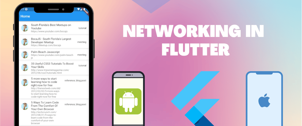 Cover image for Learn Networking in Flutter