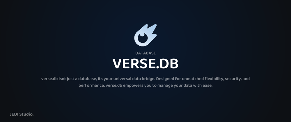 Cover image for VERSE.DB with a CLI commands ?