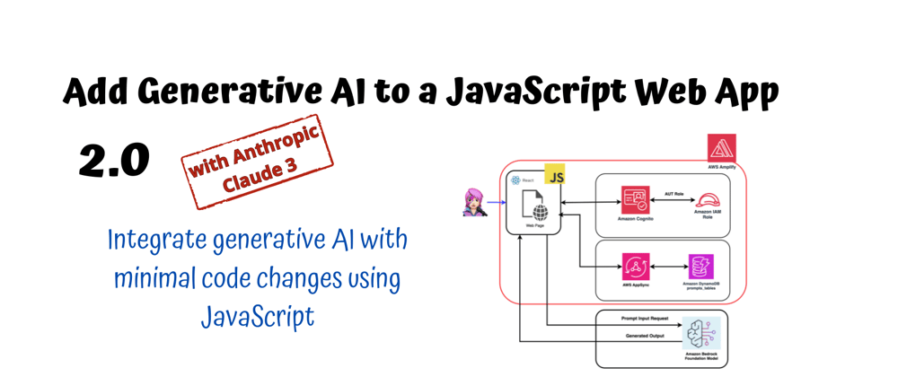 Cover image for Incorpora IA generativa con Claude 3 a una aplicación web de JavaScript