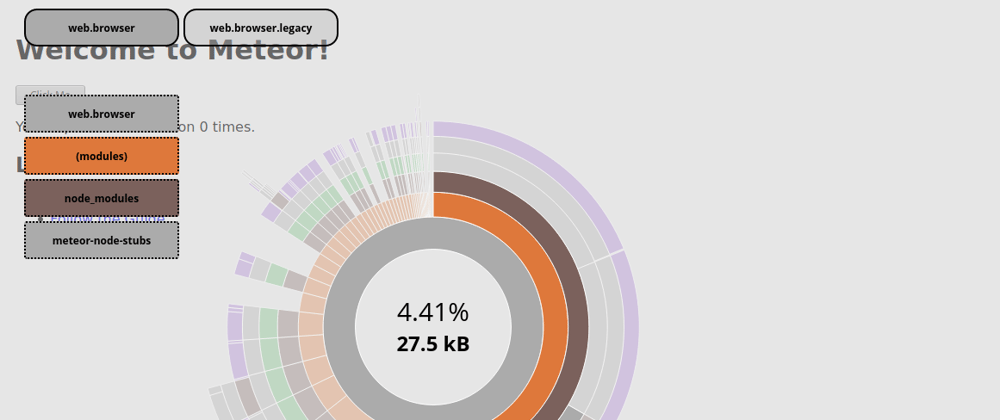 Cover image for Meteor browser bundle and Node-Stubs - beware what you import