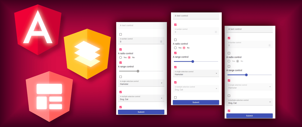 Cover image for Material forms: mat-checkbox disabling controls