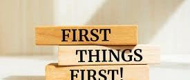 Cover image for First Things First!