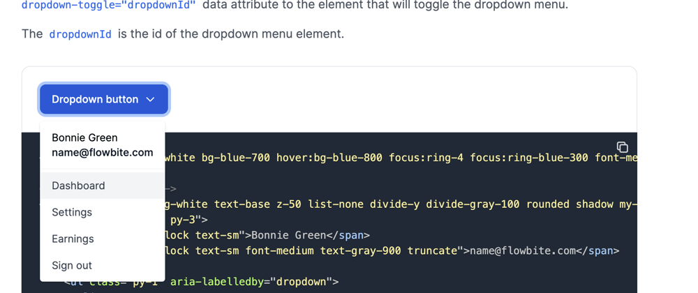 Cover image for Building a Tailwind CSS dropdown component