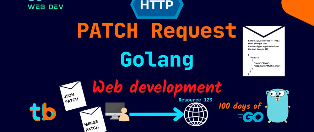 Cover image for Golang Web: PATCH Method