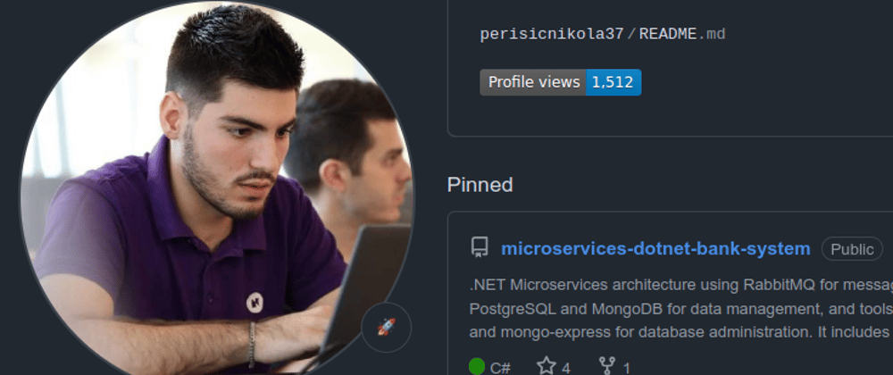 Cover image for Add a profile view counter to your GitHub profile in 3 steps