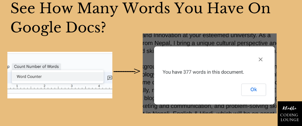Cover image for How to check word count in Google Docs?