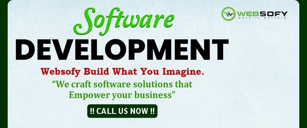 Websofy - Custom Software for Every Business Need