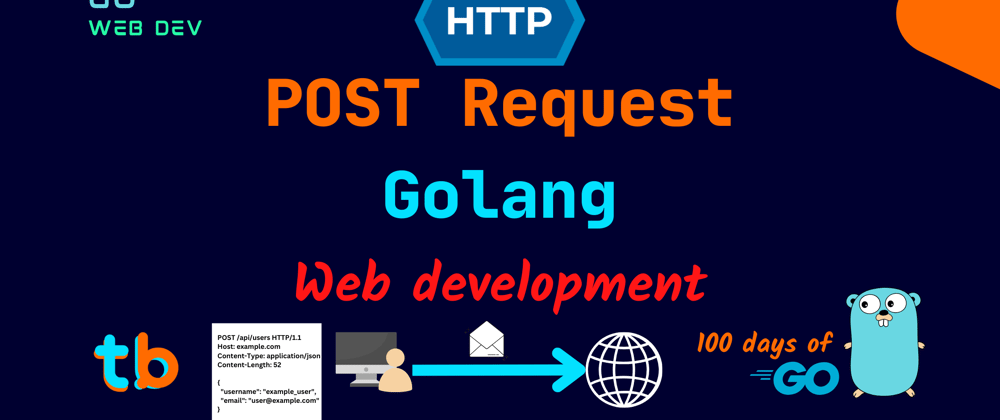 Cover image for Golang Web: POST Method