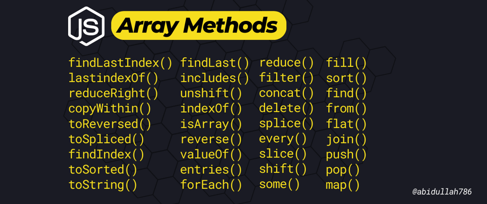 Cover image for Introduction to JavaScript Array Methods