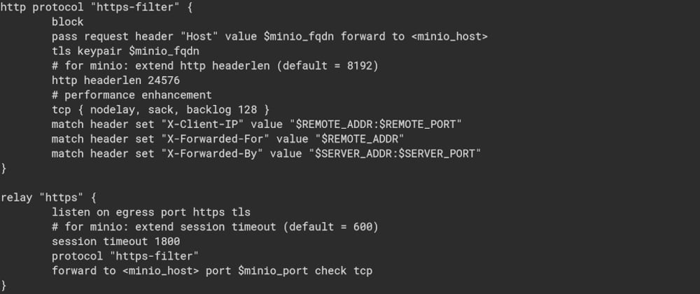 Cover image for MinIO on OpenBSD 7.2: Configure network