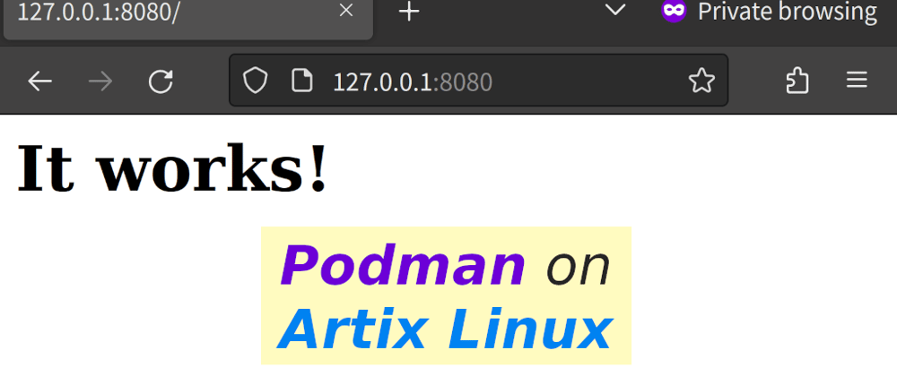 Cover image for Podman 4.3 on Artix Linux: Install