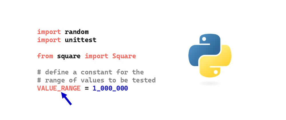 Cover image for The Benefits of Using Constants in Python Unit Tests: A Beginner's Perspective 🔢