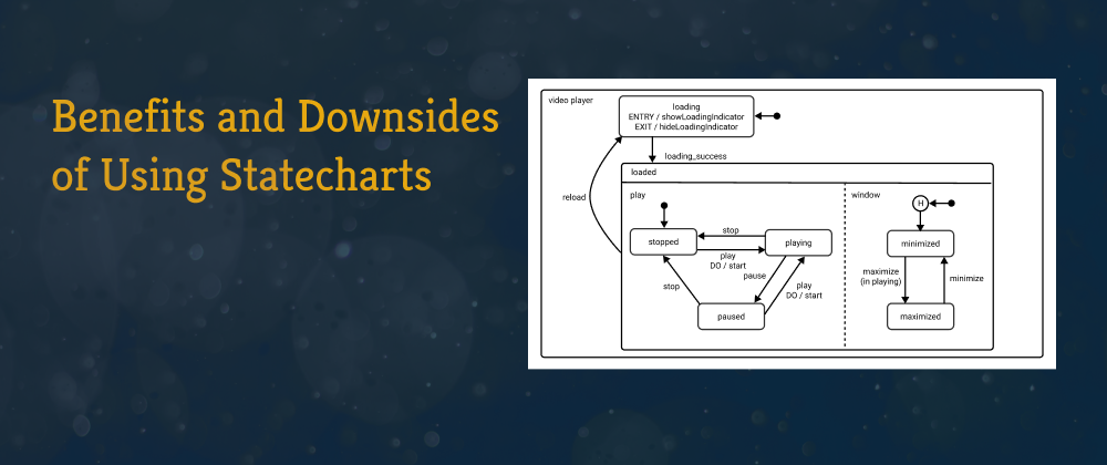 Cover image for Benefits and Downsides of Using Statecharts