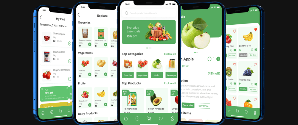 Cover image for How to build a Grocery Application with Webflow CMS using DhiWise