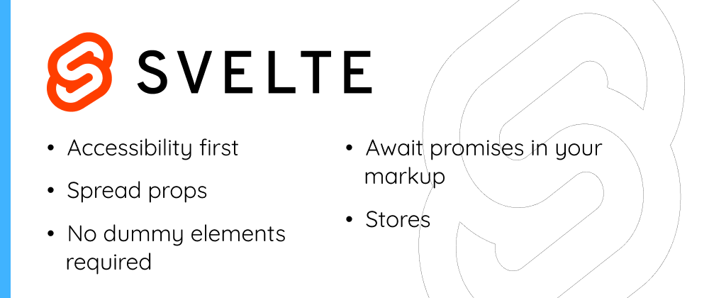 Cover image for 5 things I love about Svelte