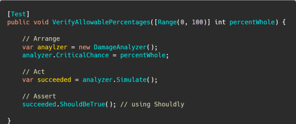 Cover image for Future-proofing .NET Tests with NUnit Values Attributes