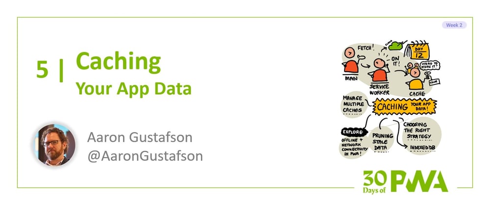 Cover image for #12 - Caching Your App Data