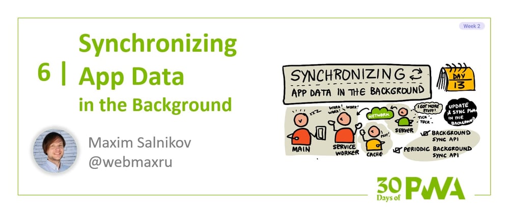 Cover image for #13 - Synchronizing App Data in the Background