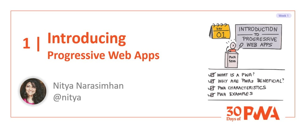 Cover image for #01 - Introducing Progressive Web Apps