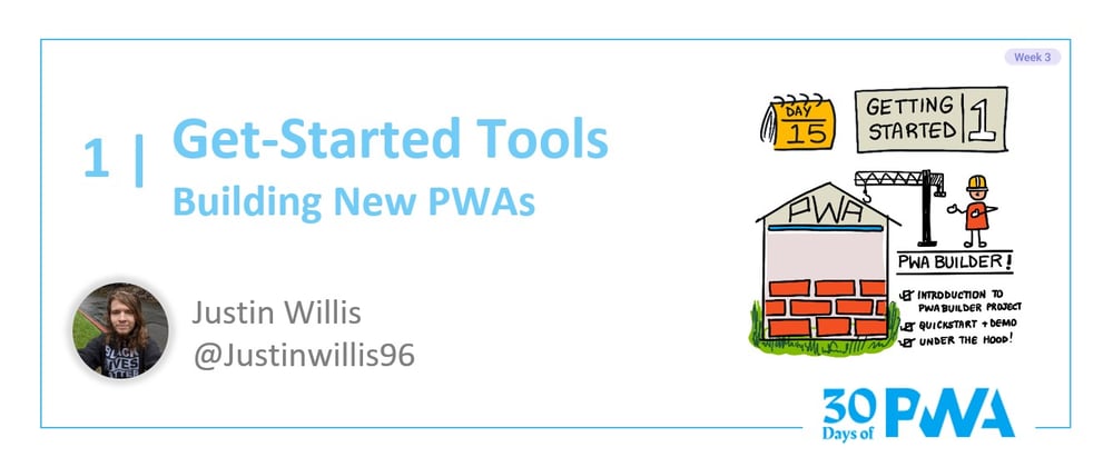 Cover image for #15 - Tools: Getting Started / Building New PWA