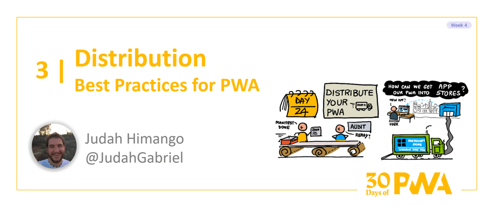 Cover image for #24 - Best Practices for PWA: Distribution