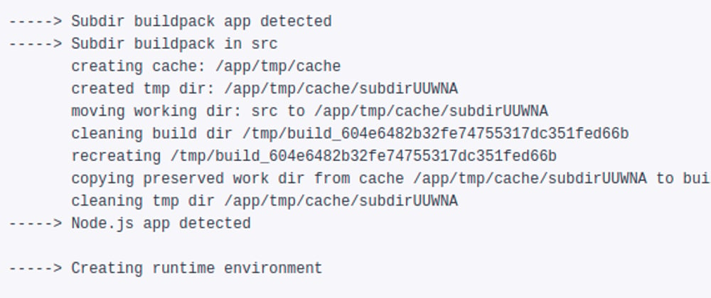 Deploying subdirectory projects to Heroku