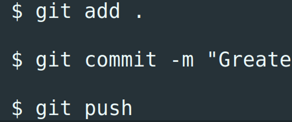 Git minimum for effective project development