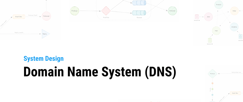 Cover image for System Design: Domain Name System (DNS)