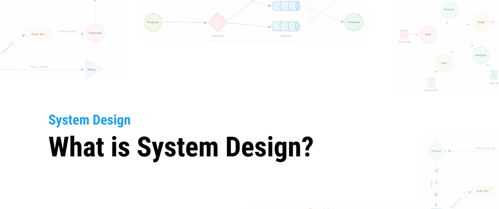 Cover image for System Design: What is system design?