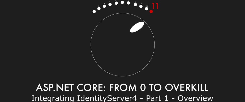 Cover image for Episode 021 - Integrating IdentityServer4 - Part 1 - Overview - ASP.NET Core: From 0 to overkill