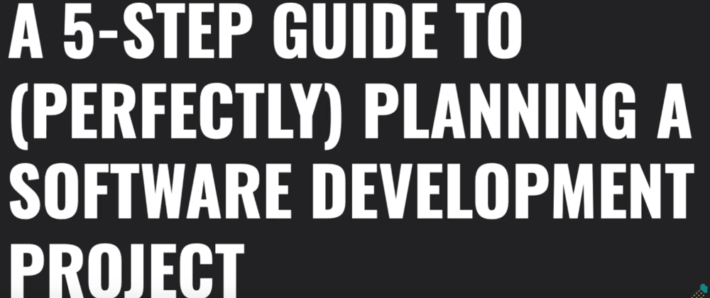 Cover image for 🔺 5-step guide to developing your OWN personal software projects