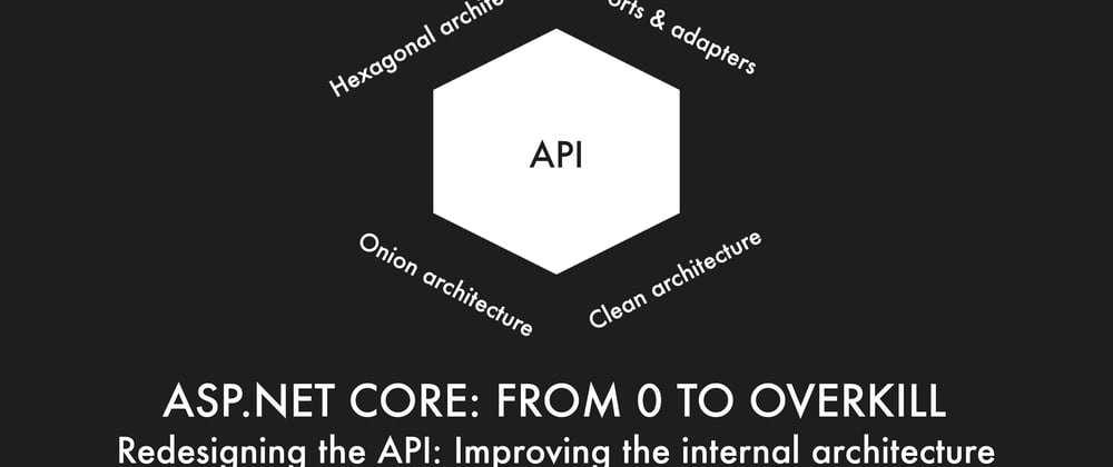 Cover image for E033 - Redesigning the API: Improving the internal architecture - ASPF02O